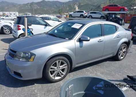 2013 Dodge Avenger Sxt from USA, damaged, VIN 1C3CDZCB8DN622457